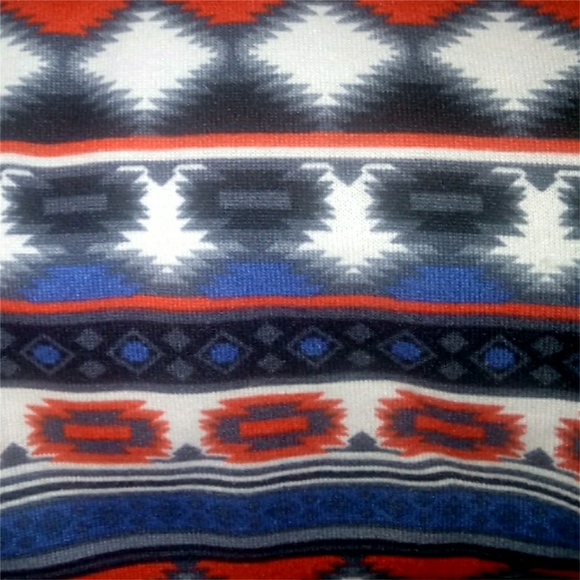 Tribal Fur-Lined Infinity Scarf - Picture 4 of 9